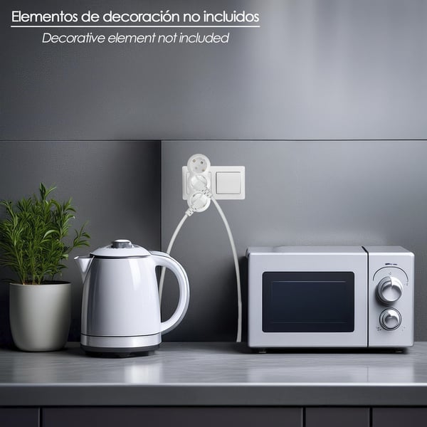 Pikkukuva 4 / 5: Wolfpack Adaptador Triple Schuko Recto 16A. 250V.