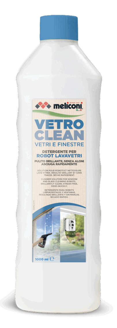 Meliconi 621038 lasin puhdistusaine Pullo 1000 ml