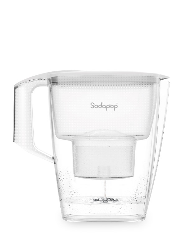 Sodapop 10029101 vandfilter Kande vandfilter 3 L Hvid