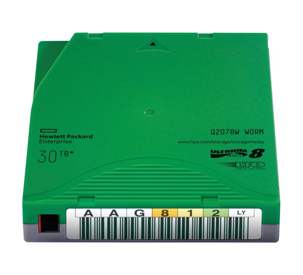 Miniatyrbild 2 av 3: HPE LTO-8 Ultrium 30TB WORM Data Cartridge Tomt band för lagring av datordata 1,26 cm