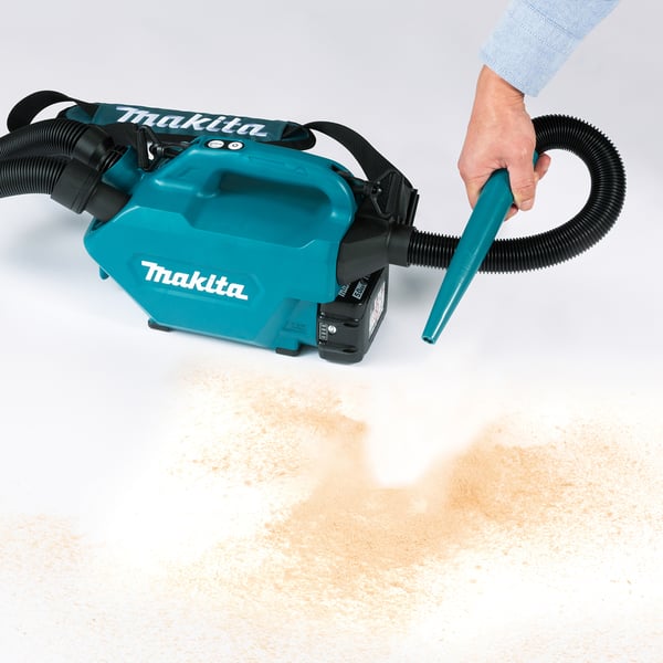Pikkukuva 3 / 10: Makita DCL184Z rikkaimuri Sinivihreä Pölypussi