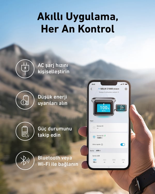 Anker Solix C1000X bärbar kraftstation 8 1800 W 12,9 kg