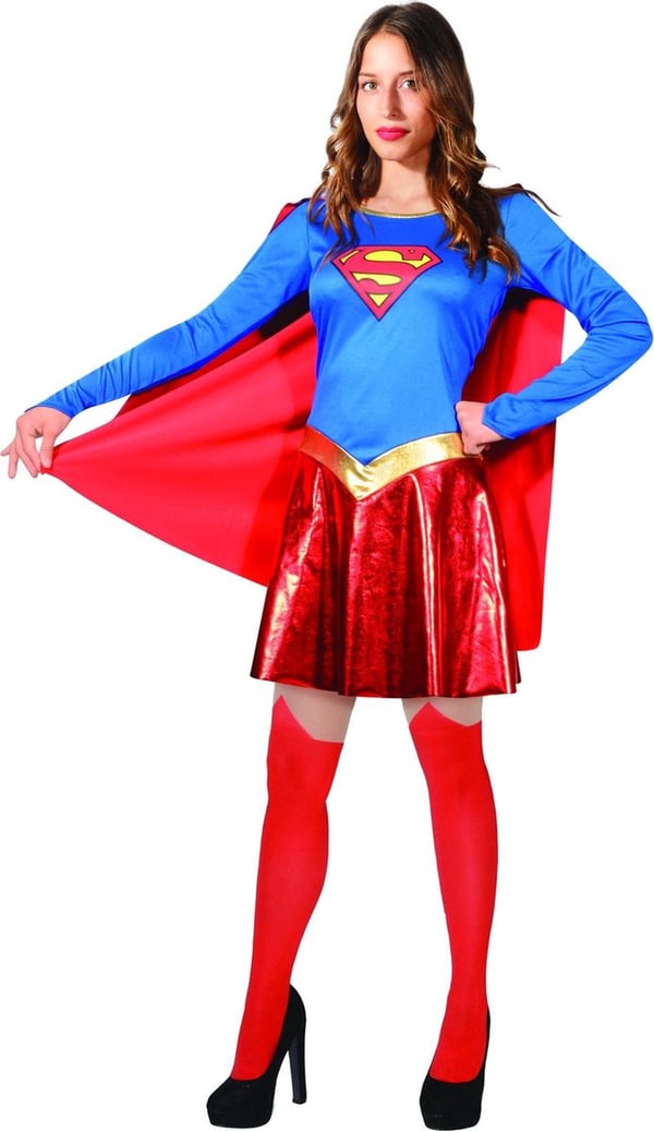 CIAO Supergirl Maskeraddräkt Vuxen Serietidning