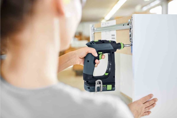 Festool CXS 18 C 3.0-Plus 1600 RPM Svart, Grön