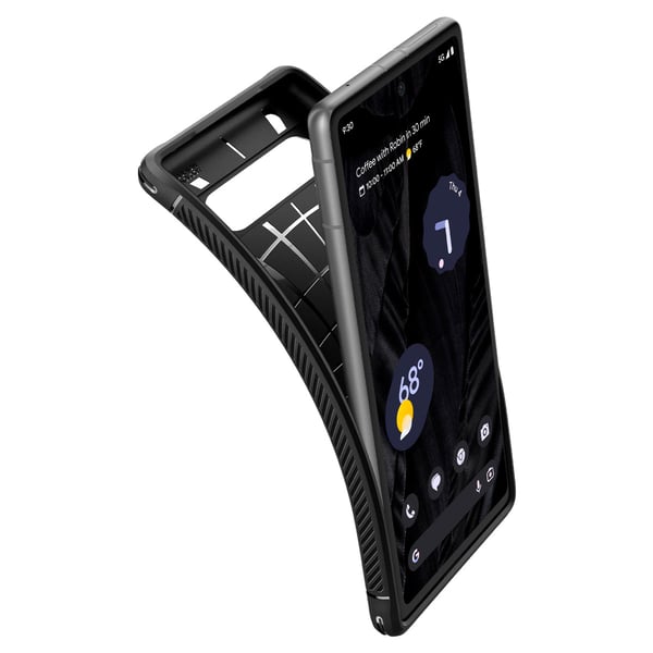 Spigen Rugged Armor mobiltelefonfodral 15,5 cm (6.1") Mobilskal Svart