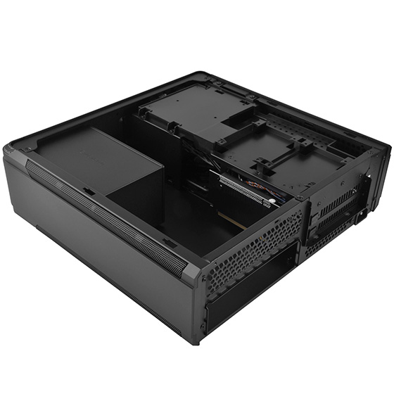 Silverstone FTZ01-E Skrivbord Svart