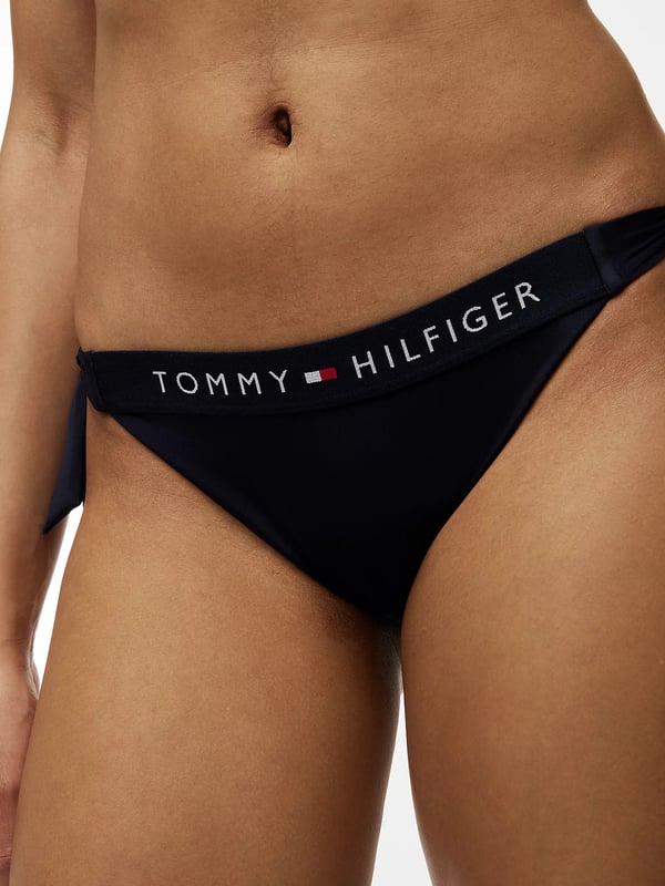 Pikkukuva 2 / 7: Tommy Hilfiger Original Cheeky Side Tie Bikini Bottoms Laivasto
