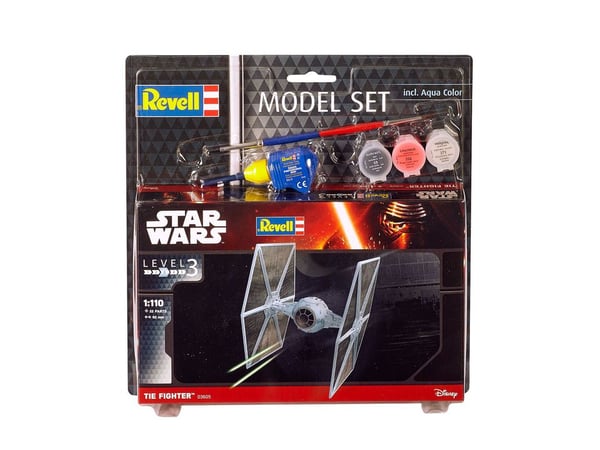 Miniatyrbild 1 av 3: Revell Model Set TIE Fighter Modell av rymdfärja Monteringssats 1:110