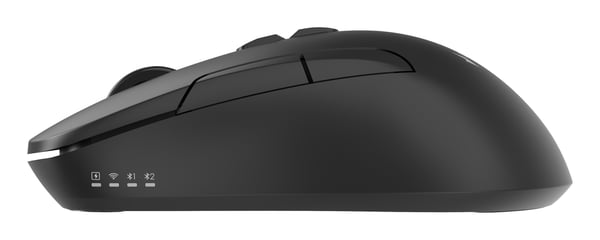 Miniatyrbild 4 av 9: Gembird MUSW2-7B-01 datormöss Universal Ambidextrous Trådlös RF + Bluetooth Optisk 1600 DPI