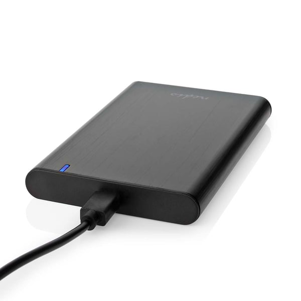 Miniatyrbillede 9 af 14: Nedis HDDE25410BK drevkabinet HDD kabinet Sort 2.5"