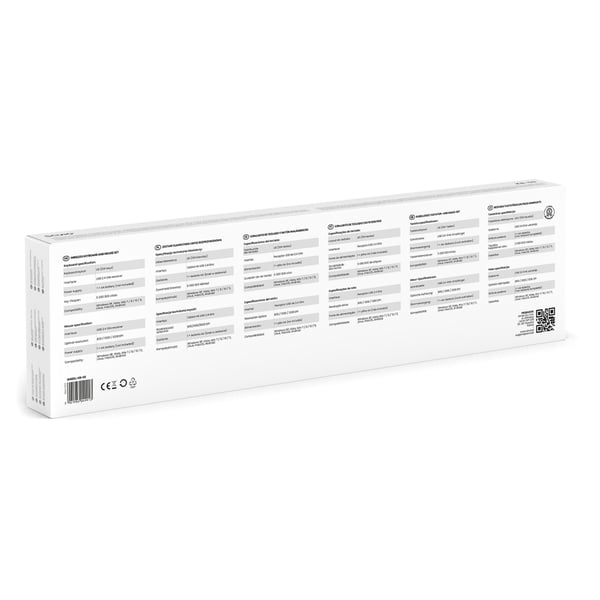 Miniatyrbillede 3 af 7: Savio KB-04 tastatur Hjemme/kontor USB QWERTY UK international Sort
