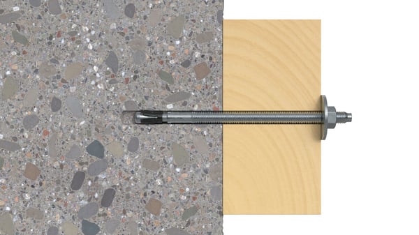 Fischer 564655 skrueanker og vægudtag 20 stk 220 mm