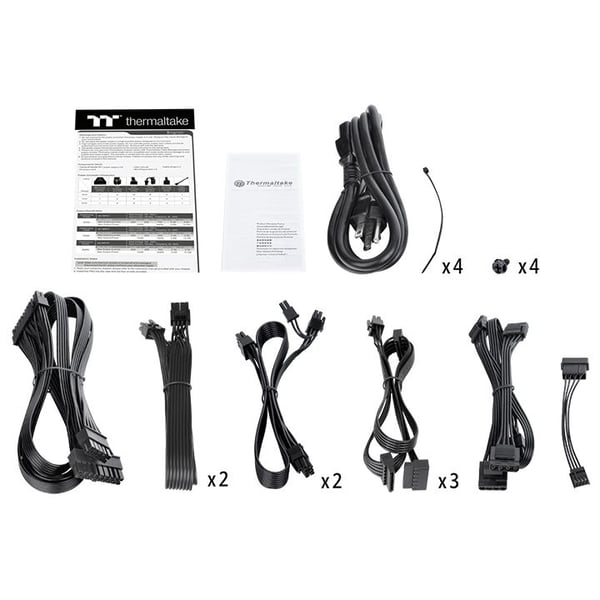 Miniatyrbillede 2 af 6: Thermaltake Toughpower PF1 enhed til strømforsyning 850 W 24-pin ATX ATX Sort