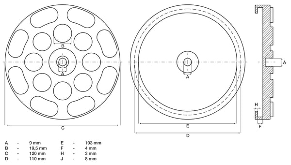 BGS technic Rubber Pad