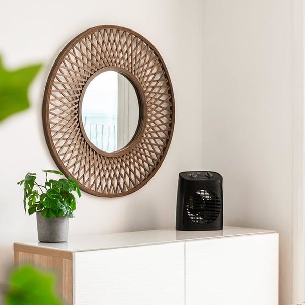 Miniatyrbild 3 av 8: Cecotec 08253 elektrisk rumsvärmare inomhus Svart 2000 W Bladlös fläkt för hushållsbruk