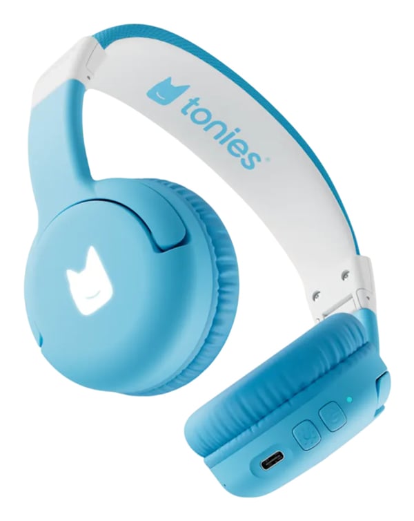 Miniatyrbillede 1 af 7: tonies 10003270 hovedtelefoner/headset Trådløs Musik/hverdag USB Type-C Bluetooth Lyse Blå, Hvid