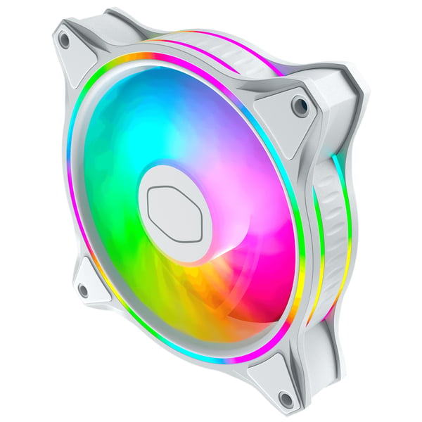 Pikkukuva 2 / 5: Cooler Master MasterFan MF120 Halo White Edition Tietokonekotelo Tuuletin 12 cm Valkoinen 1 kpl
