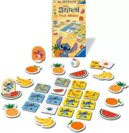 Ravensburger 24981 lautapeli Disney Stitch Bring Along Game EN/FR 15 min Korttipeli Memory