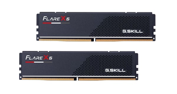 Pikkukuva 1 / 6: G.Skill Flare X5 F5-5600J4040D48GX2-FX5 muistimoduuli 96 GB 2 x 48 GB DDR5 288-pin DIMM