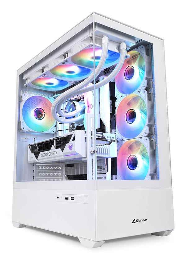 Sharkoon AK6 RGB Hvid