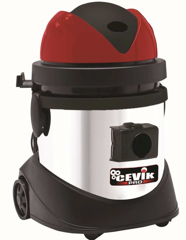 CEVIK CE-PRO20XE dammsugare 20 l Trummdammsugare Torr&våt 1250 W Dammpåse