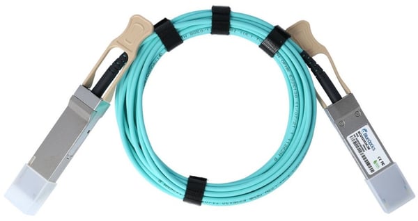 Miniatyrbillede 1 af 5: BlueOptics 00YL658-BO InfiniBand og fiberoptisk kabel 7 m QSFP Orange