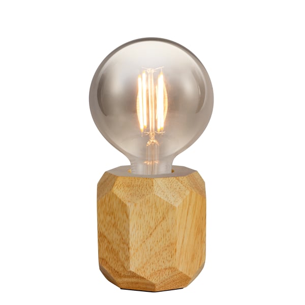 Miniatyrbillede 2 af 12: Pauleen Woody Sparkle bordlampe E27 Træ