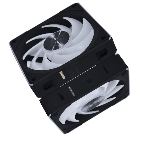 Lian Li 12CL1W3B Computerkølesystem Computerkabinet Ventilator 12 cm Sort