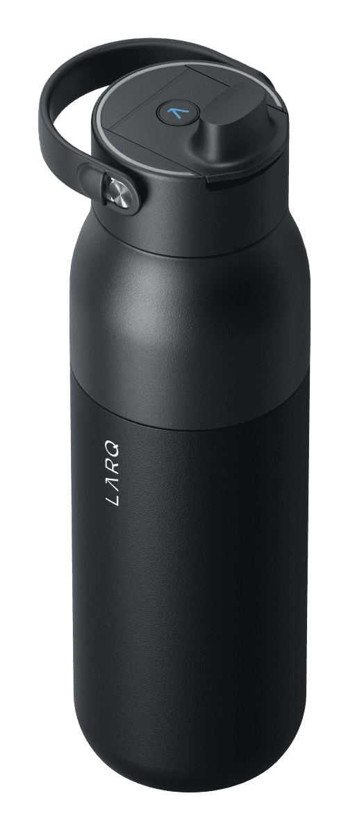 LARQ PureVis 2 Päivittäinen käyttö, Fitness, Patikointi, Urheilu 1000 ml Ruostumaton teräs Musta