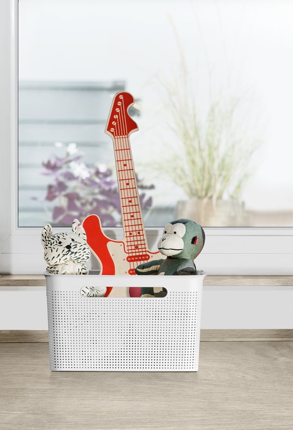 Miniatyrbild 3 av 4: Rotho Brisen Förvaringslåda Rektangulär Plast Antracit
