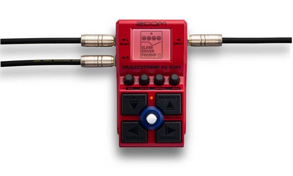 Miniatyrbillede 5 af 7: Zoom MS-60B+ effekt pedal Udtrykspedal Rød