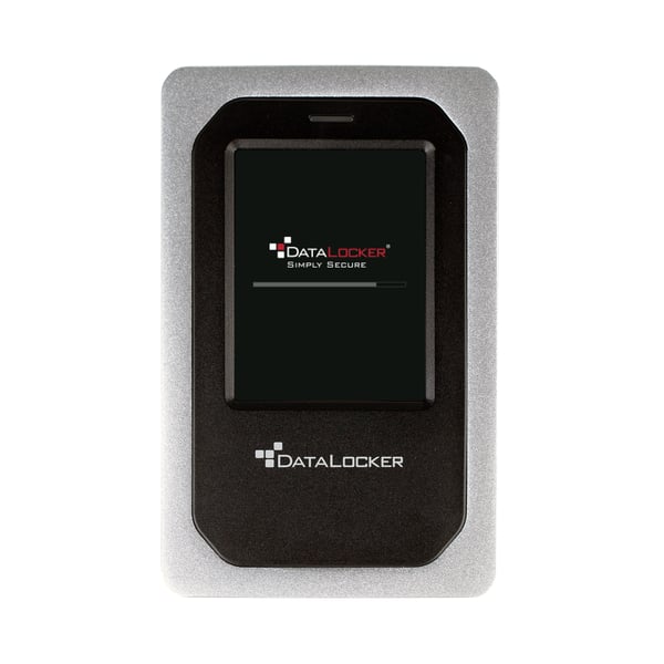 DataLocker DL4 FE externa hårddiskar 2 TB 5400 RPM 2.5" USB Type-C 3.2 Gen 1 (3.1 Gen 1) Aluminium, Svart