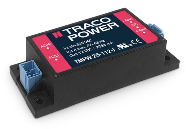 Traco Power TMPW 25-105-J elektriska omvandlare 20 W