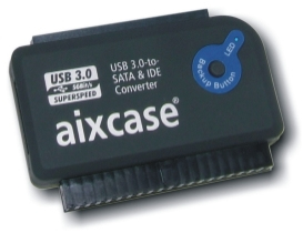 aixcase AIX-BLUSB3SI-PS nätverkskort/adapters SATA