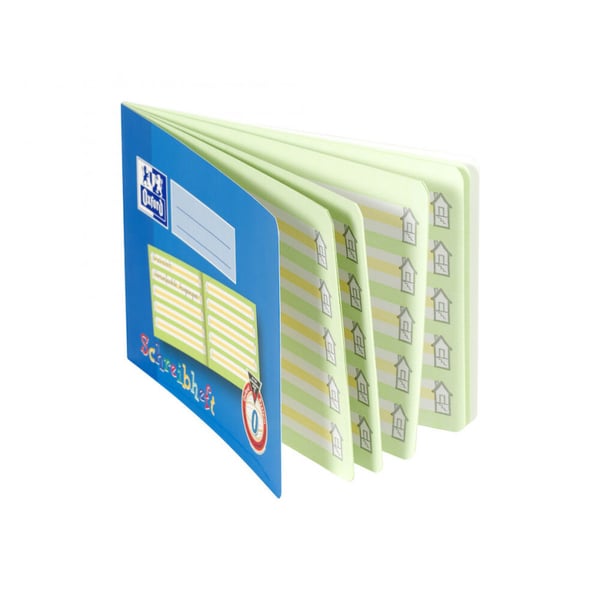 Oxford 100050105 blok og notesblok A5 Grøn