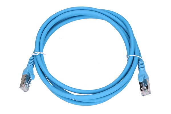 Extralink EX.6563 netværkskabel Blå 2 m Cat6a SF/UTP (S-FTP) Rund