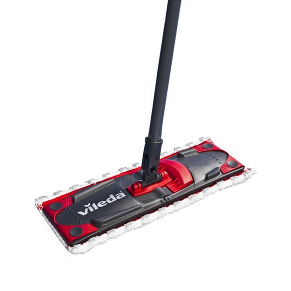 Miniatyrbild 1 av 15: Vileda Ultramax Mop moppar Fiber Våt Svart, Röd