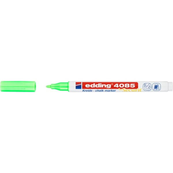 Edding 4085 kridt markør Kugle Grøn 1 stk