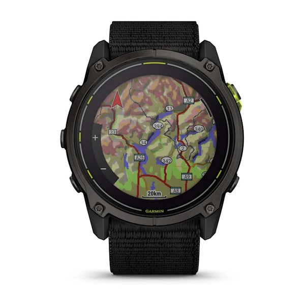 Miniatyrbild 3 av 9: Garmin Enduro 3 Sapphire Solar Carbon Gray 010-02751-01