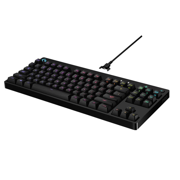 Miniatyrbild 9 av 9: Logitech G 920-009390 tangentbord Spela USB AZERTY Fransk Svart
