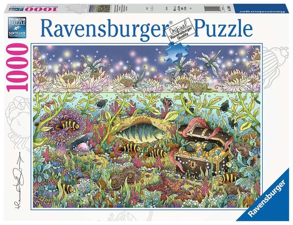 Ravensburger 15988 puslespil Kontur puslespil 1000 stk Flora