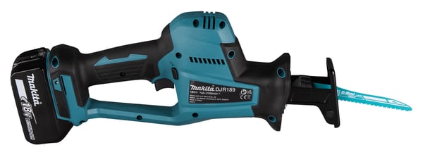 Makita DJR189RTJ frem- og tilbagegående sav 3100 spm Sort, Blå