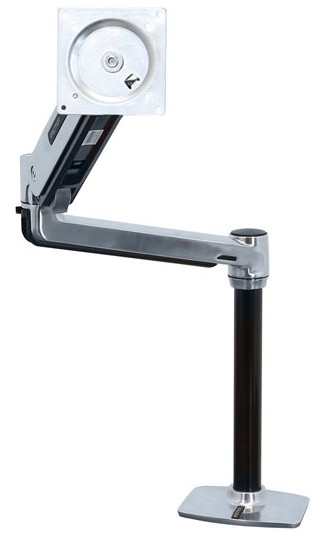 Ergotron LX Series LX HD Sit-Stand 116,8 cm (46") Vastaanotto Alumiini