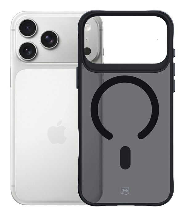 Miniatyrbillede 1 af 6: 3MK Smoke MagCase mobiltelefon etui 17,5 cm (6.9") Cover Grå, Transparent