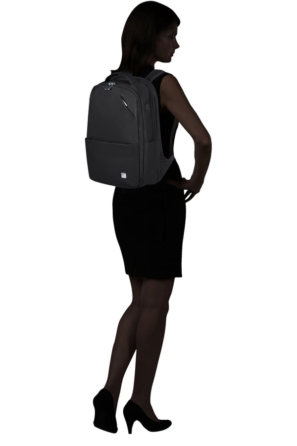 SAMSONITE WORKATIONIST RYGGSÄCK 15,6'' + CL.COMP, SVART