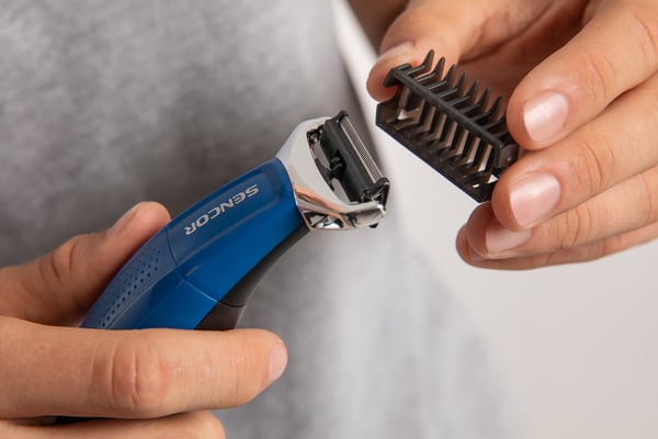 Sencor SHP 0450BK skägg/hår trimmer Blå 3 Litium-Ion (Li-Ion)