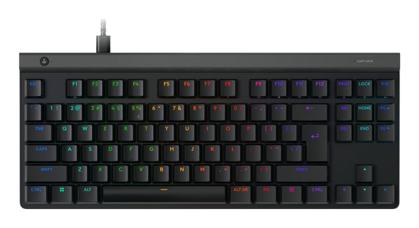 Miniatyrbillede 1 af 6: Logitech G G515 tastatur Spil USB QWERTY US International Sort