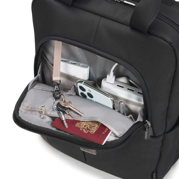 DICOTA ECO Slim PRO 35,8 cm (14.1") Rygsæk Sort
