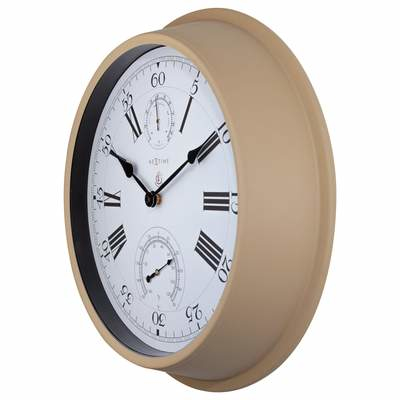 NeXtime Hyacint Mekaaninen kello Pyöreä Ruskea
