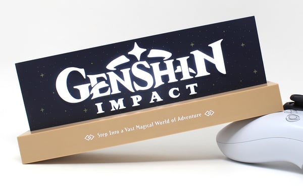 Pikkukuva 1 / 8: Neamedia Genshin Impact Koristevalohahmo 1 lamppu(a) LED